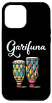 Coque pour iPhone 15 Plus Garfuna Drapeau africain afro Caraïbes Honduras Punta