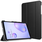 TiMOVO Case for All-New Samsung Galaxy Tab A 8.4 Inch 2020 Release Model SM-T307, Lightweight Slim Tri-fold Shell Leather Case Cover Fit Galaxy Tab A 8.4 2020 Tablet - Black