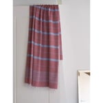 Extra stor Hamamhandduk XXL EGE 160x220 (Burgundy Red/Blue)