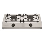 Cadac Portable 2 Burner Gas Stove Stainless Steel Cooker