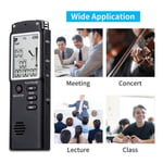 8g/16g/32g Digital Mini Smart Voice Recorder Noise Reduction Rem B 16gb