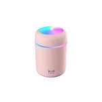 ONEVER Mini Portable Usb Cool Mist Humidifier, 2 Mist Spray Modes Quiet Air Humidifier with Colorful Night Light, for Bedroom, Baby Room, Car, Office, Home (300ml)