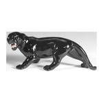 Panter Smygande Liten Porslinsfigur 41x16cm