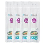 40xBrabantia 10-12 Litre-Code C, PerfectFit Compostable Sort&Go 12L Bin Bags