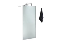 Duschvägg 80Cm Isglas Fast Vägg