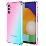 Samsung Galaxy A04s - Bumper Extra Stöttåligt Mjuk Skal Transparent