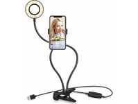 Xrec Selfie Kit - Flexible Tripod/Led Ring Light For Phone/Smartphone