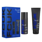 FCUK Urban 2 Pcs gift set for Him ( Hair & Body Wash 250 ML +Body Spray 200 ML )