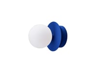 Art Deco Vegg-/Taklampe IP44 Blue/White - Globen Lighting