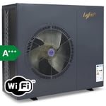Luft-vand varmepumpe 16kW | Opvarmer 220m² | Kan klare -30°C | Inverter | Wi-Fi