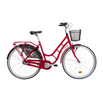 Vilma 28" 3-speed Classic Red 24, bysykkel, dame