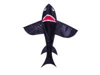Shark 3D-drake för barn från 6 år, 132 x 147 cm