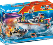 Playmobil City Action Fire Rescue with Personal Watercraft 70140
