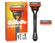 Gillette Fusion5 Ergonomic Razor with 1 Replacement Heads
