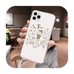 PrettyR Cartoon Cute Profession Teacher Customer Phone Case Capa for iPhone 11 pro XS MAX 8 7 6 6S Plus X 5S SE 2020 XR cover-a9-For iphone XS MAX