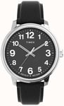 Timex TW2V21400 Easy Reader Svart/Läder Ø43 mm