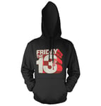 Friday The 13th Block Logo Hoodie, Hoodie