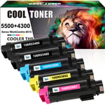 5x Toner for Xerox Phaser 6510 6510N 6510DN WorkCentre 6515 6510DN HIGH YIELD