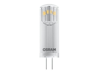 OSRAM BASE PIN - LED-glödlampa - form: T14 - klar finish - G4 - 1.8 W (motsvarande 20 W) - klass F - varmt vitt ljus - 2700 K