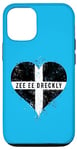 iPhone 13 "Zee ee dreckly" is Funny Cornish Dialect on Cornwall Flag Case