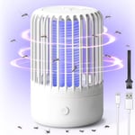 Destructeur d'insectes - Piège à moustiques électrique - Lampe Anti-moustiques - Lumière UV - Puissant USB - pour l'intérieur et l'extérieur