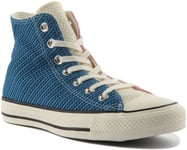 Converse Chuck Taylor All Star Runway Cable 568664C Blue Pink Womens UK 3 - 8