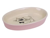 Kattskål keramik Motiv Rosa 73636
