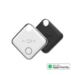 FIXED FIXED Tag Tracker SET för Apple Find My Svart/Vit