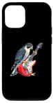 Coque pour iPhone 13 Faucon pèlerin jouant de la guitare