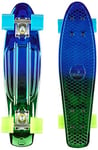 Ridge Skateboards 22" Mini Cruiser Board Neochrome, Complet, fabriqué au Royaume-Uni, 55cm