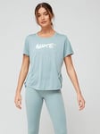 Nike The One Short Sleeve Training Top - Light Green, Light Green, Size S, Women