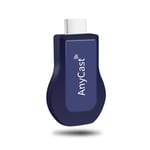 Anycast Tv Stick Wifi Display Receiver Miracast Airplay Dlna Blue