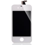 iPhone 4S Display Glass med LCD - Hvit
