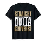Distressed Quote Straight Outta Converse T-Shirt