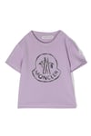 Kids Bell Logo T Shirt Purple KIDS