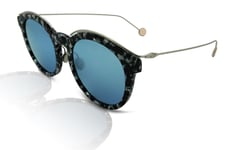 Dior DiorBlossom Sunglasses Women's YE6/3J Green Pattern/Palladium