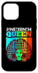 Coque pour iPhone 12 mini Juneteenth Queen Black Sista Afro Melanin Girl Magic Women