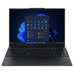 Lenovo ThinkPad E16 Gen 3 Intel® Core Ultra 5 225U-processor E-kärnor upp till 3,80 GHz P-kärnor upp till 4,80 GHz, Windows 11 Home 64, 256 GB SSD M.2 2242 PCIe Gen4 TLC Opal