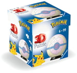 Ravensburger Pokemon Heal 55 Piece 3D Puzzle Ball POKEBALL Ages 6+ *BRAND NEW*