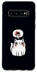 Coque pour Galaxy S10 Plan To Destroy Funny Cat Meme Humour sarcastique
