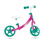 mondo Toys - Unicorn Balance Bike - Bicycle without pedals for children - weight up to 25 kg. - colour: white/blue/red - 28480