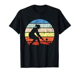 Vintage Retro Field Hockey Player Hockey Fan Hockey Coach T-Shirt