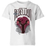 Star Wars Rebels Rebellion Kids' T-Shirt - White - 7-8 Years