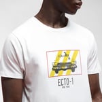 Ghostbusters Ecto-1 T-Shirt Homme - Blanc - L - Blanc