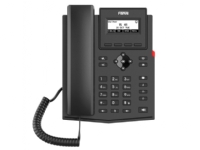 Fanvil X301P, IP-telefon, Svart, Trådbunden telefonlur, Skrivbord/vägg, Linux, 2 linjer