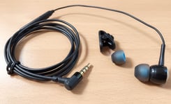 1 Bud single side in-ear earbud sport earphone with inline microphone cellphone