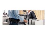 Zebra Zc300 - Plastkortsskrivare - Färg - Färgsublimering/Termisk Överföring - Cr-80 Card (85.6 X 54 Mm) - 300 Dpi - Upp Till 900 Kort Per Timma (Mono)/ Upp Till 200 Kort Per Timma (Färg) - Kapacitet: 100 Kort - Usb 2.0, Lan