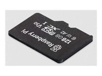 Raspberry Pi - Flash-Minneskort - 128 Gb - A2 / Video Class V30 / Uhs-I U3 / Class10 - Microsd