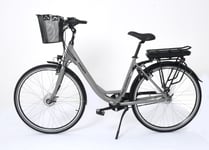 Tretwerk Elcykel Cloud-Grey Shimano Nexus 7-växlad 49 cm 13.0Ah Greenway batteri -