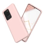 RhinoShield Case compatible with Samsung [Galaxy S20 Ultra] | SolidSuit - Shock Absorbent Slim Design Protective Cover [3.5M / 11ft Drop Protection] - Blush Pink